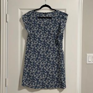 SHEIN Blue Floral Dress